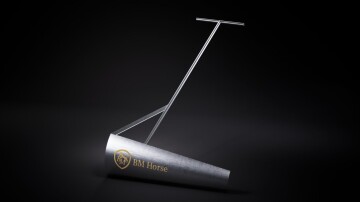 Arena Side Track Rake – hand leveler for equestrian arenas