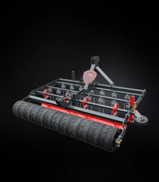 Equus Profi with Farmflex Roller – arena grader for quartz with geo-fiber substrate